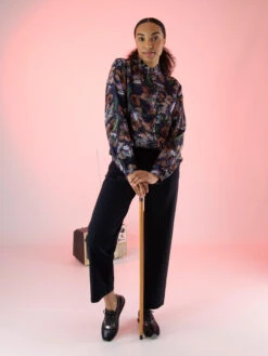 High BECKON 750814 Blouse Blauw -Kleding Speciaal Winkel 110000710 7