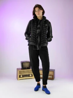 High HYMN 750815 Blouse Zwart -Kleding Speciaal Winkel 110000713 6