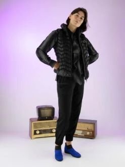 High HYMN 750815 Blouse Zwart -Kleding Speciaal Winkel 110000713 7