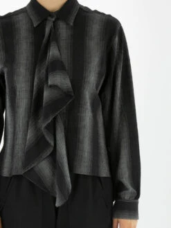 High HYMN 750815 Blouse Zwart -Kleding Speciaal Winkel 110000713 9