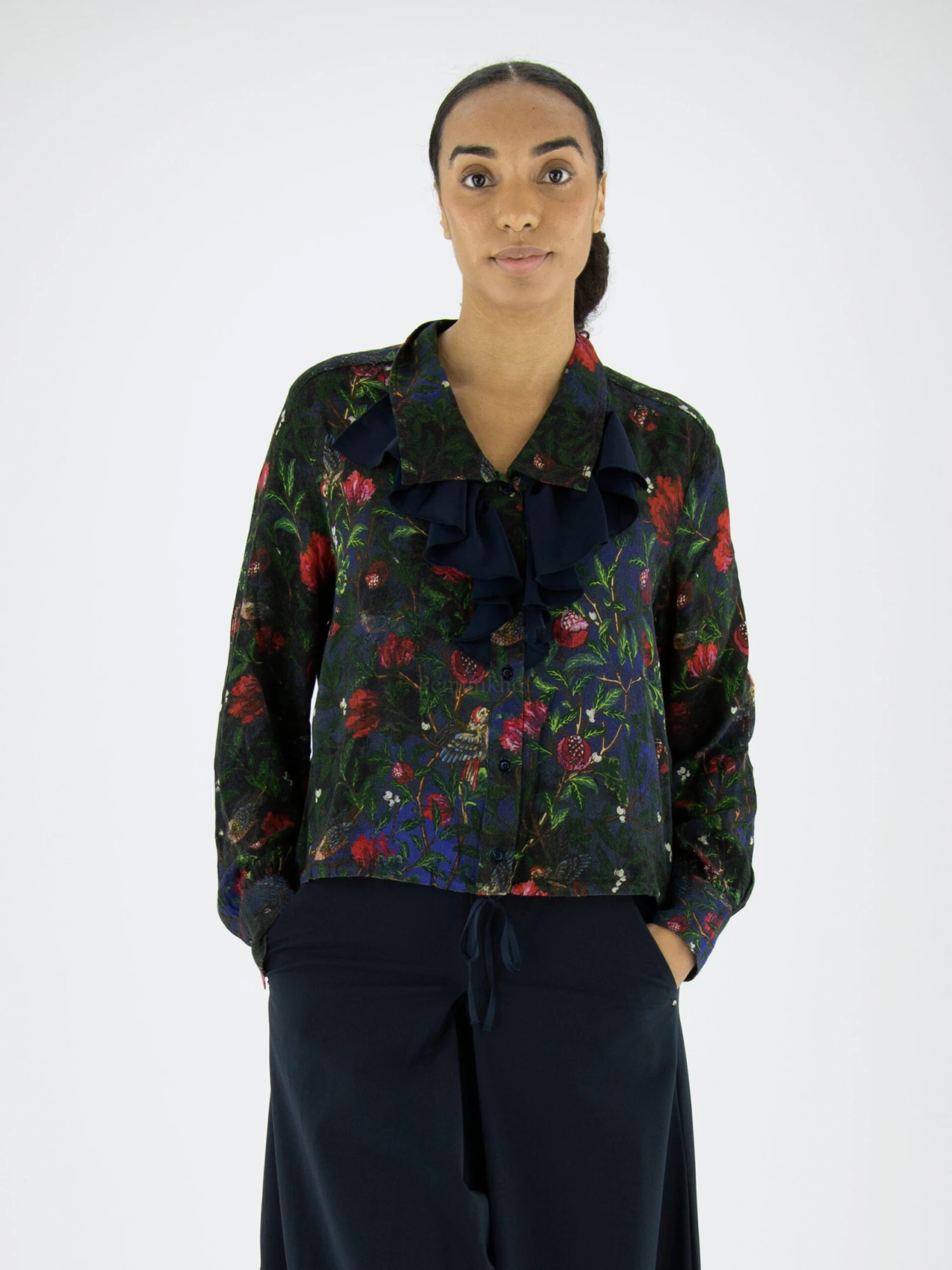 High STORYTELLER 750817 Blouse Blauw 2 High STORYTELLER 750817 Blouse Blauw - Afbeelding 2