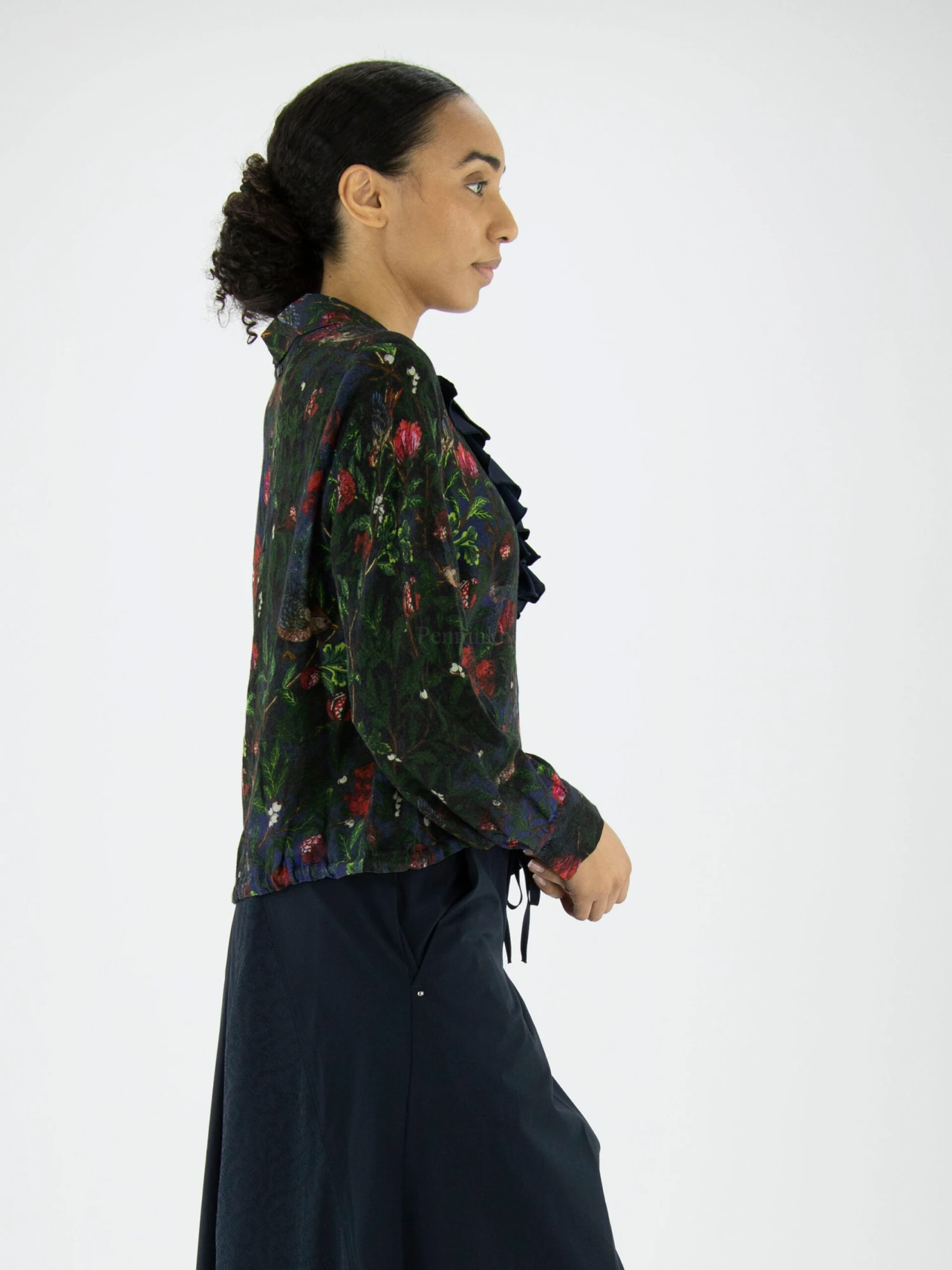 High STORYTELLER 750817 Blouse Blauw 5 High STORYTELLER 750817 Blouse Blauw - Afbeelding 5