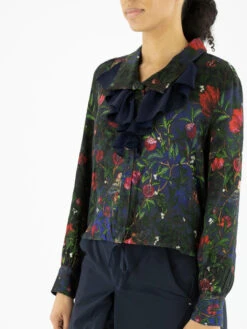 High STORYTELLER 750817 Blouse Blauw 16 High STORYTELLER 750817 Blouse Blauw -Kleding Speciaal Winkel 110000715 8