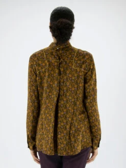 High LIKELY 750816 Blouse Oranje -Kleding Speciaal Winkel 110000717 4