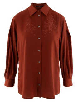 High NURTURE S50249 Blouse Oranje