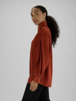 High NURTURE S50249 Blouse Oranje -Kleding Speciaal Winkel 110000719 3