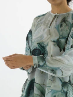 High POLITE S50254 Blouse Blauw -Kleding Speciaal Winkel 110000722 9