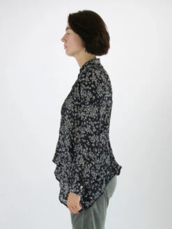 High DEARLY S50251 Blouse Blauw -Kleding Speciaal Winkel 110000723 3