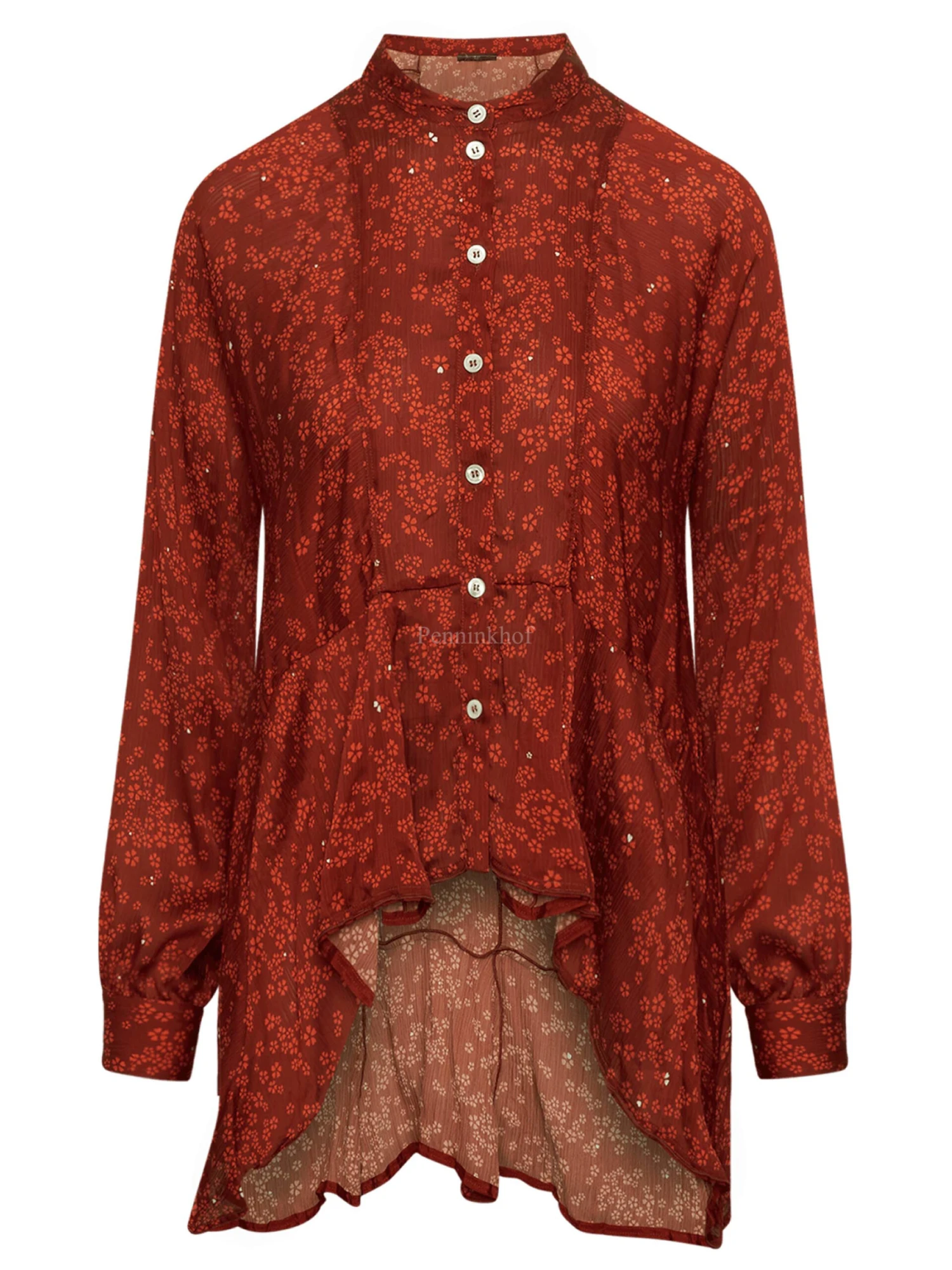 High DEARLY S50251 Blouse Rood