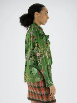 Marc Cain VC 51.37 W64 Blouse Groen -Kleding Speciaal Winkel 110000725 5