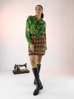 Marc Cain VC 51.37 W64 Blouse Groen -Kleding Speciaal Winkel 110000725 6