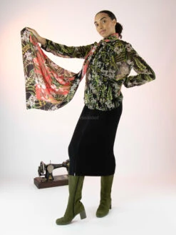 Marc Cain VC 51.52 W87 Blouse Groen -Kleding Speciaal Winkel 110000728 6