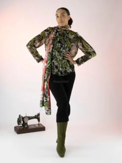 Marc Cain VC 51.52 W87 Blouse Groen -Kleding Speciaal Winkel 110000728 7