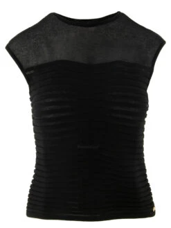 Marc Cain VC 61.02 M19 Tops Zwart