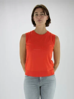 Marc Cain VS 61.01 M80 Tops Oranje -Kleding Speciaal Winkel 130000831 5