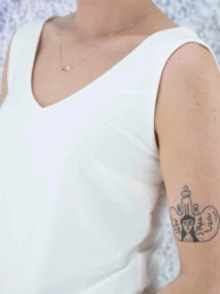 Joseph Ribkoff 201546 Tops Wit -Kleding Speciaal Winkel 130000839 6