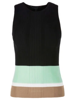 Marc Cain TC61.01 M06 Tops Zwart