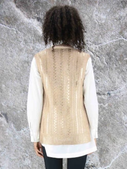 Marc Cain TC 42.03 M32 Tops Goud -Kleding Speciaal Winkel 134000049 3