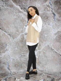 Marc Cain TC 42.03 M32 Tops Goud -Kleding Speciaal Winkel 134000049 6