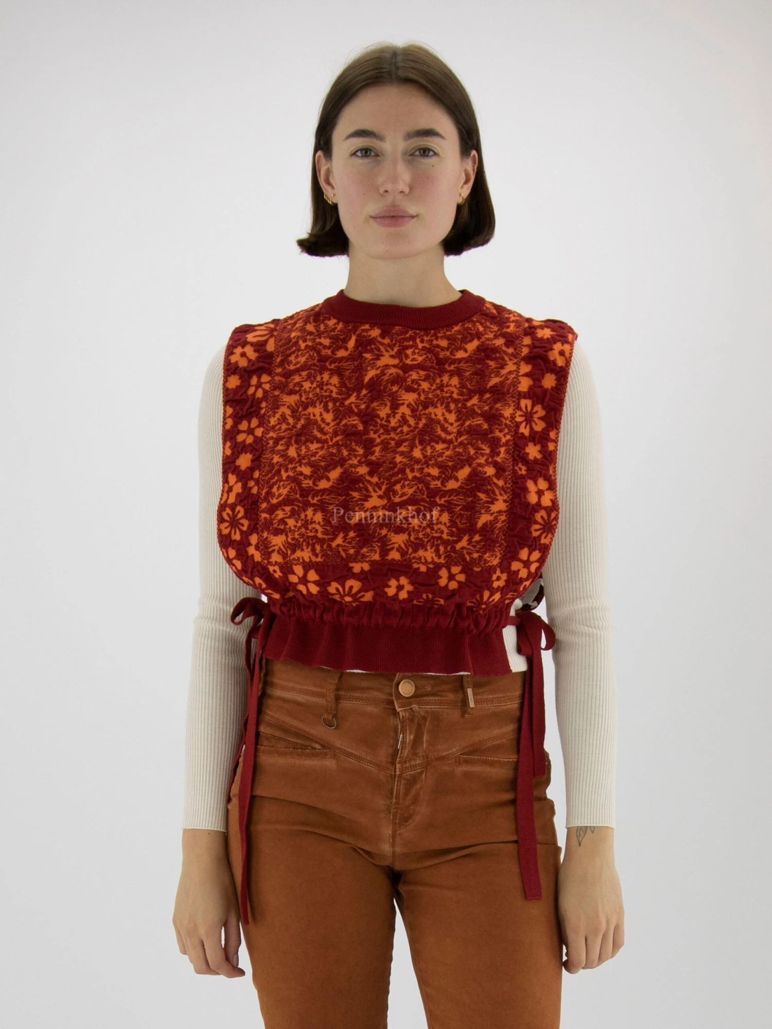 High DOZY S51282 Tops Oranje 2 High DOZY S51282 Tops Oranje - Afbeelding 2