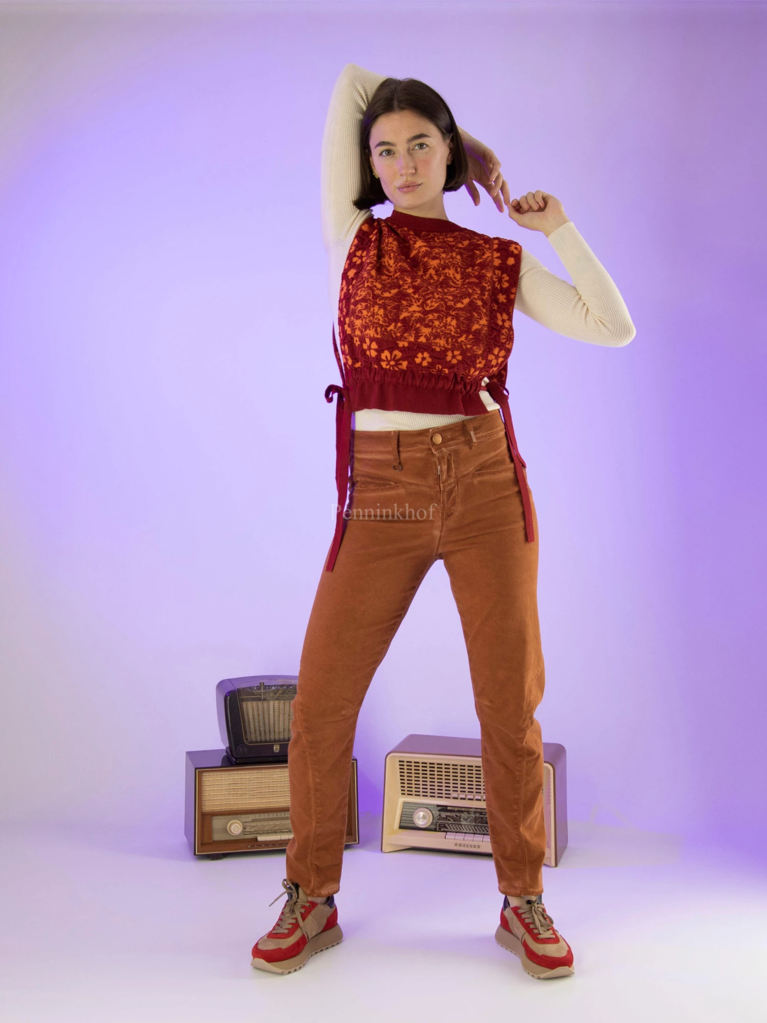 High DOZY S51282 Tops Oranje 7 High DOZY S51282 Tops Oranje - Afbeelding 7