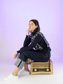 High DOZY S51282 Tops Blauw -Kleding Speciaal Winkel 134000065 7