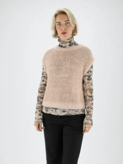 Marc Cain VC 42.02 M27 Tops Beige -Kleding Speciaal Winkel 134000066 5