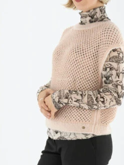 Marc Cain VC 42.02 M27 Tops Beige -Kleding Speciaal Winkel 134000066 6