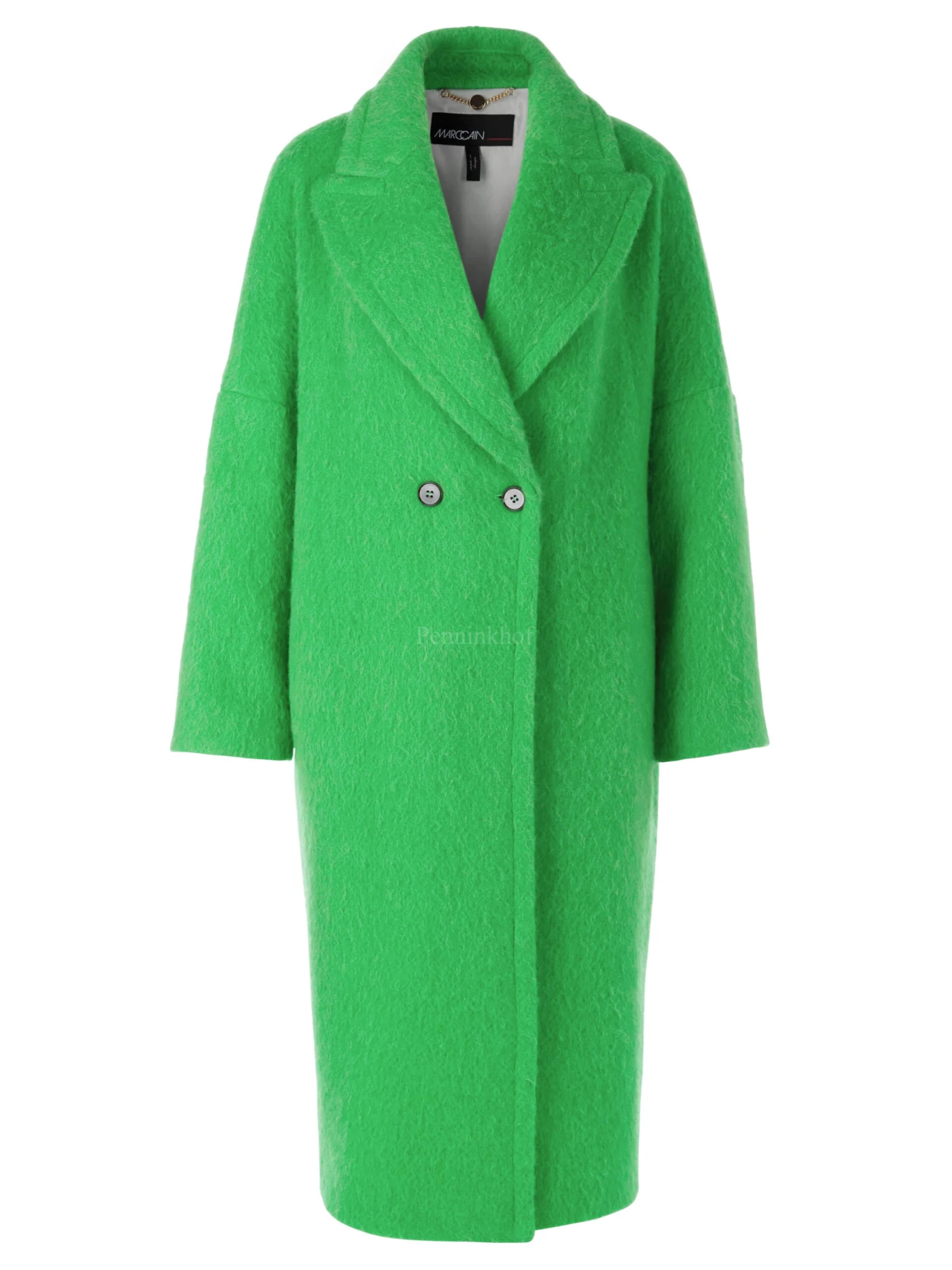 Marc Cain VC 11.16 W21 Mantel Groen 1 Marc Cain VC 11.16 W21 Mantel Groen