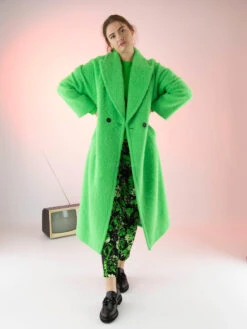 Marc Cain VC 11.16 W21 Mantel Groen 14 Marc Cain VC 11.16 W21 Mantel Groen -Kleding Speciaal Winkel 140000061 6