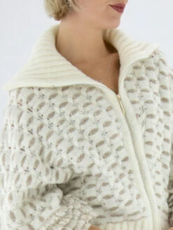 Marc Cain VC 14.03 M47 Cape Roomwit -Kleding Speciaal Winkel 142000026 9