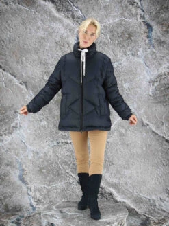 Marc Cain TS 12.05 W05 Coats Blauw -Kleding Speciaal Winkel 145000396 6