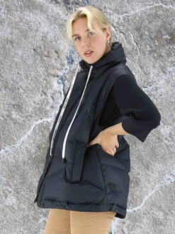 Marc Cain TS 12.05 W05 Coats Blauw -Kleding Speciaal Winkel 145000396 7