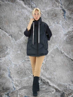 Marc Cain TS 12.05 W05 Coats Blauw -Kleding Speciaal Winkel 145000396 8