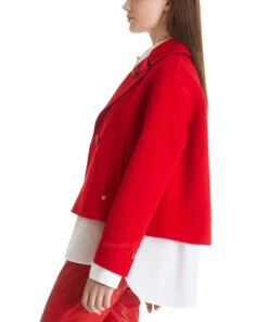 Marc Cain TC 12.02 W70 Coats Rood -Kleding Speciaal Winkel 145000398 5