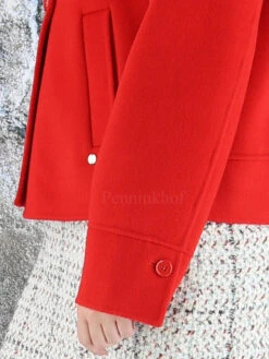 Marc Cain TC 12.02 W70 Coats Rood -Kleding Speciaal Winkel 145000398 8