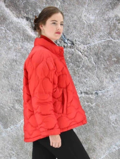 Marc Cain TC 12.03 W71 Coats Rood -Kleding Speciaal Winkel 145000399 5