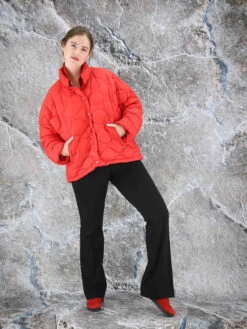 Marc Cain TC 12.03 W71 Coats Rood -Kleding Speciaal Winkel 145000399 6