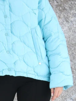 Marc Cain TC 12.03 W71 Coats Blauw -Kleding Speciaal Winkel 145000401 9