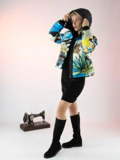 Marc Cain VS 12.02 W52 Coats Blauw -Kleding Speciaal Winkel 145000452 6