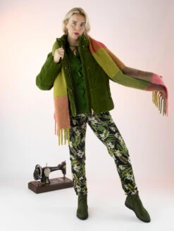 Marc Cain VC 12.07 W86 Coats Groen -Kleding Speciaal Winkel 145000473 6