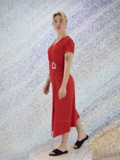 Joseph Ribkoff 231052X Uni Rood -Kleding Speciaal Winkel 160000679 6