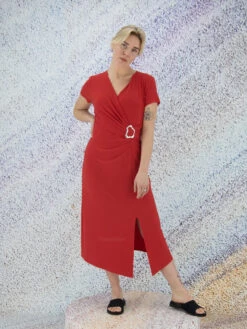 Joseph Ribkoff 231052X Uni Rood -Kleding Speciaal Winkel 160000679 7