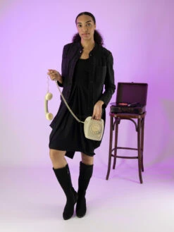 High VERSE S21713 Uni Zwart -Kleding Speciaal Winkel 160000701 6