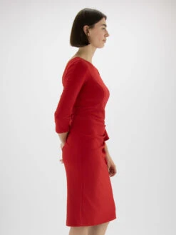 Joseph Ribkoff 233703 Uni Rood -Kleding Speciaal Winkel 160000725 5