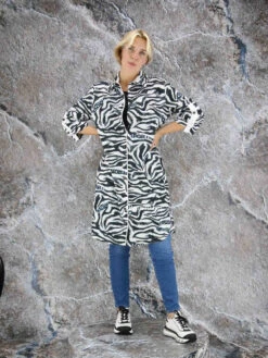 Marc Cain TS 21.18 W17 Jurken Wit -Kleding Speciaal Winkel 160100619 7