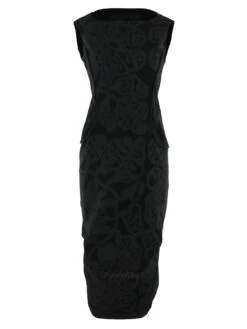 Rundholz 344 0910 Jurken Zwart