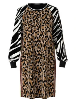 Marc Cain VS 21.10 W04 Jurken Bruin