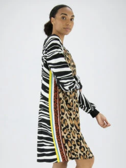 Marc Cain VS 21.10 W04 Jurken Bruin -Kleding Speciaal Winkel 160100692 5