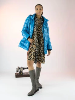 Marc Cain VS 21.10 W04 Jurken Bruin -Kleding Speciaal Winkel 160100692 6